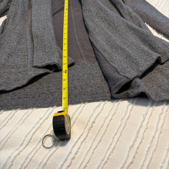 Athleta Gray Open Front Cardigan - Picture 4 of 9